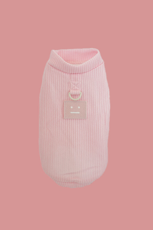 Soft Pink Knit Sweater