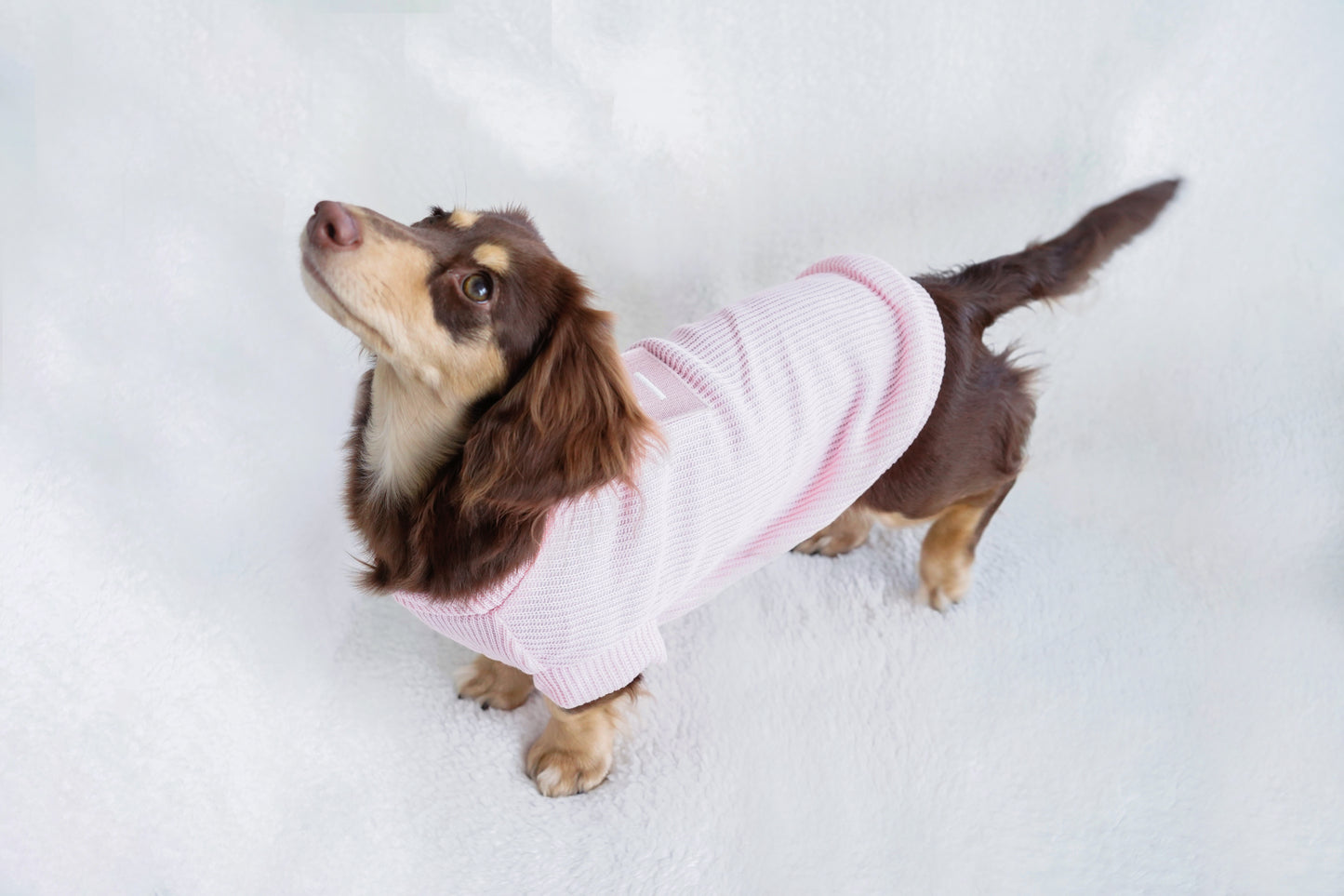 Soft Pink Knit Sweater